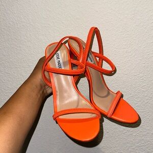 Brand New Orange Steve Madden Heels